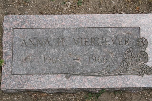 Anna Helen Dreyer Viergever 1907-1966